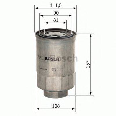 Топливный фильтр BOSCH F026402025