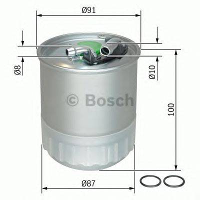 Топливный фильтр BOSCH F026402056
