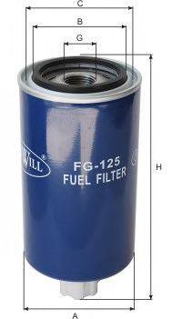 Топливный фильтр GOODWILL FG 125