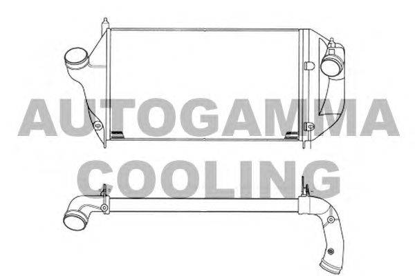Интеркулер AUTOGAMMA 101967