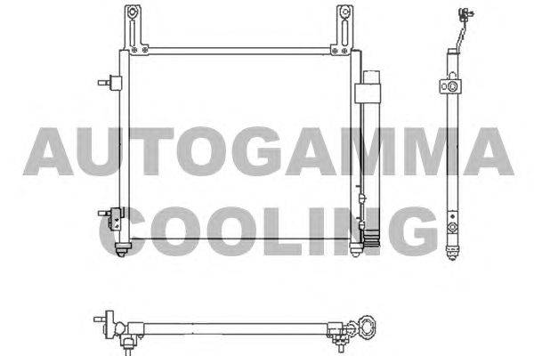 Конденсатор, кондиционер AUTOGAMMA 105071