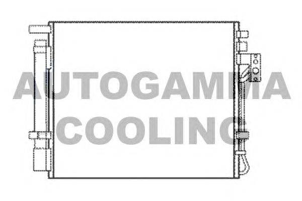 Конденсатор, кондиционер AUTOGAMMA 105982