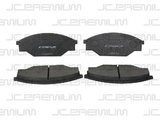 Комплект тормозных колодок, дисковый тормоз JC PREMIUM C12047PR