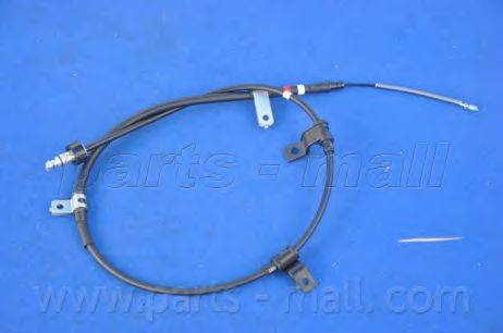 Трос, стояночная тормозная система PARTS-MALL PTA-182