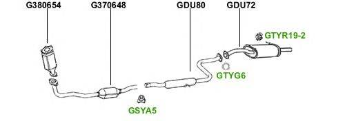 Система выпуска ОГ GT Exhaust 321