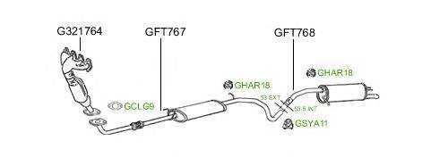 Система выпуска ОГ GT Exhaust 427