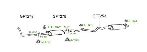 Система выпуска ОГ GT Exhaust 454