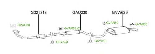 Система выпуска ОГ GT Exhaust 4819