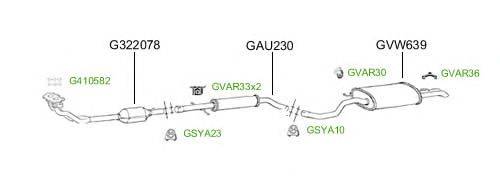 Система выпуска ОГ GT Exhaust 4821