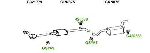 Система выпуска ОГ GT Exhaust 5000