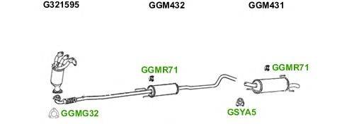 Система выпуска ОГ GT Exhaust 5732