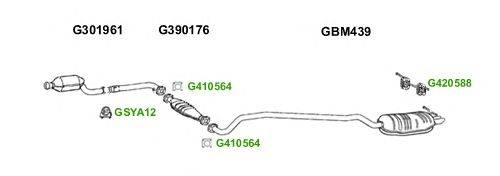 Система выпуска ОГ GT Exhaust 6106