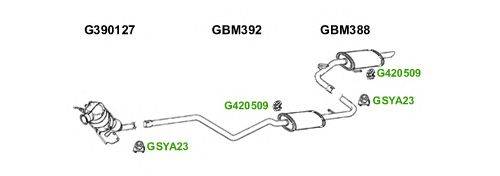 Система выпуска ОГ GT Exhaust 6113