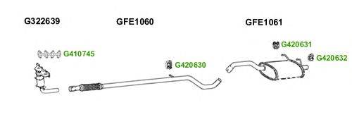 Система выпуска ОГ GT Exhaust 6338