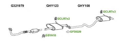 Система выпуска ОГ GT Exhaust 6468