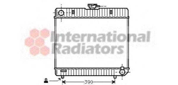 Радиатор, охлаждение двигателя 4SEASONS 118002