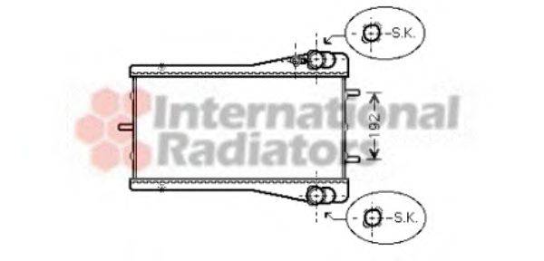 Радиатор, охлаждение двигателя 4SEASONS 135010