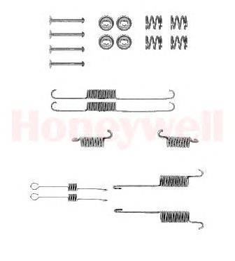 Комплектующие, тормозная колодка BENDIX 771058B