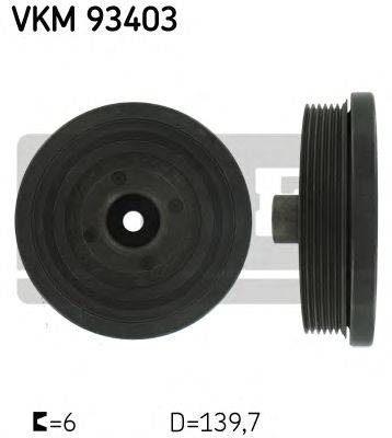 Ременный шкив, коленчатый вал SKF VKM93403