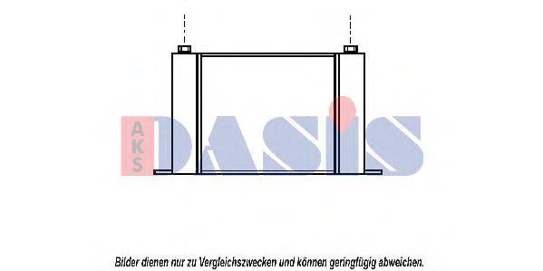 масляный радиатор, двигательное масло AKS DASIS 2060601