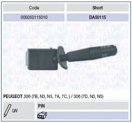 Выключатель на колонке рулевого управления MAGNETI MARELLI 50115