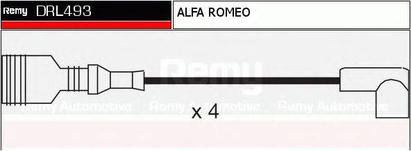 Комплект проводов зажигания DELCO REMY DRL493