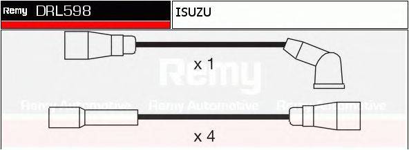 Комплект проводов зажигания DELCO REMY DRL598