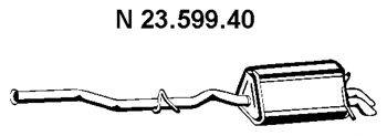 Глушитель выхлопных газов конечный EBERSPÄCHER 23.599.40