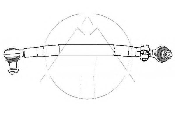 Продольная рулевая тяга SIDEM 14431
