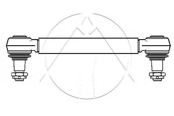 Поперечная рулевая тяга SIDEM 68137