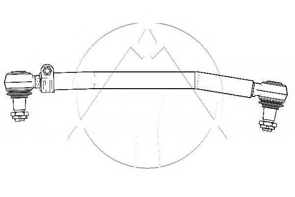 Продольная рулевая тяга SIDEM 686131