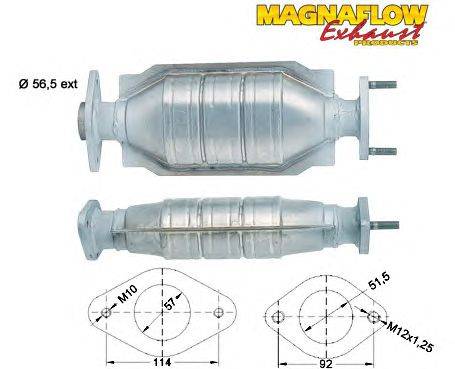 Катализатор MAGNAFLOW 85237D