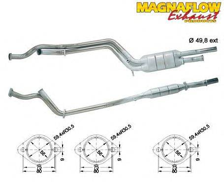 Катализатор MAGNAFLOW 85014