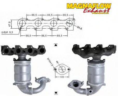 Катализатор MAGNAFLOW 72527