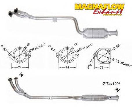 Катализатор MAGNAFLOW 75034