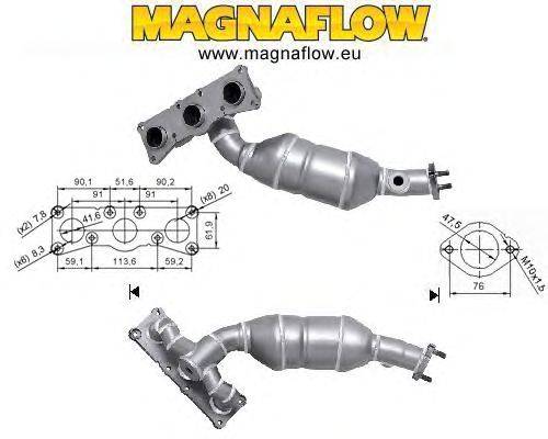 Катализатор MAGNAFLOW 60612