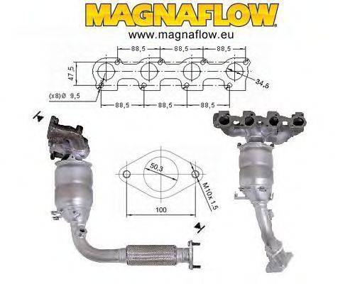 Катализатор MAGNAFLOW 62517