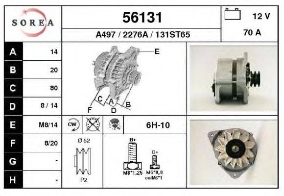 Генератор DA SILVA 010336