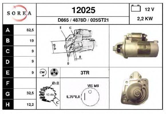 Стартер SNRA CH9019