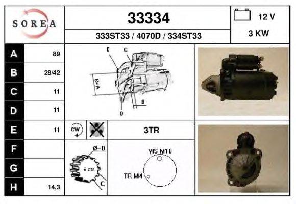 Стартер EAI 33334