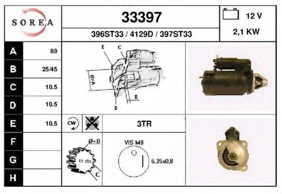 Стартер EAI 33397