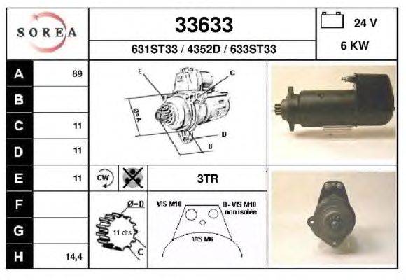 Стартер EAI 33633