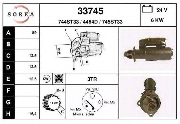 Стартер EAI 33745