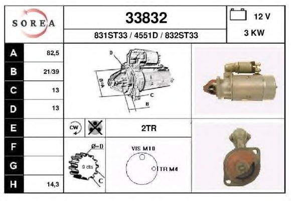 Стартер EAI 33832