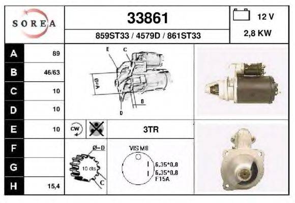 Стартер EAI 33861