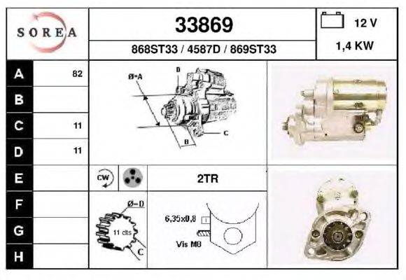 Стартер EAI 33869