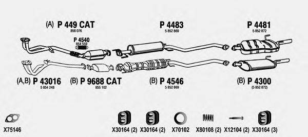 Система выпуска ОГ FENNO OP212