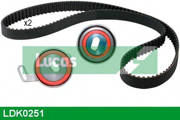 Комплект ремня ГРМ LUCAS ENGINE DRIVE LDK0251