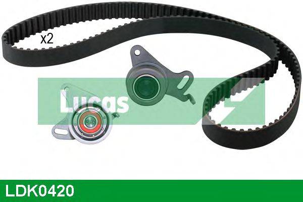 Комплект ремня ГРМ LUCAS ENGINE DRIVE LDK0420