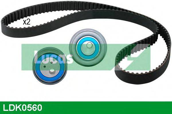 Комплект ремня ГРМ LUCAS ENGINE DRIVE LDK0560